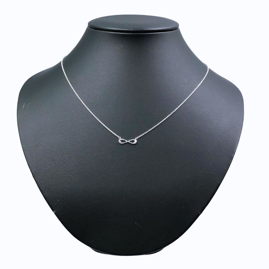 ティファニー ネックレス インフィニティ シルバー925 レディース TIFFANY&Co.【AFI21】