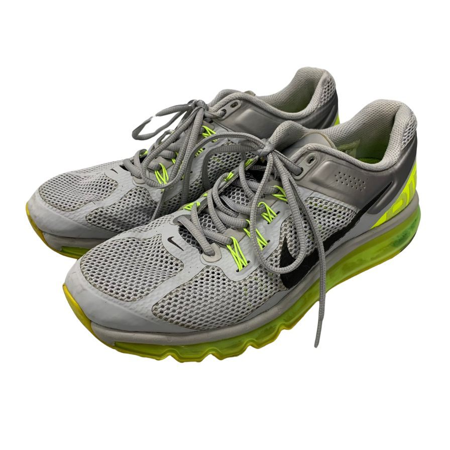 美品◆ナイキ スニーカー エアマックス 2013 554886-007 グレー メンズ サイズ27.5 NIKE AIRMAX【AFC42】