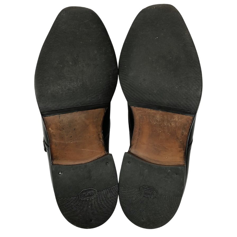 ジョンロブ レザーシューズ ダブルモンク ウィリアム サイズ6EE ブラック JOHN LOBB William ビジネスシューズ 約24.5cm【LA】【中古】