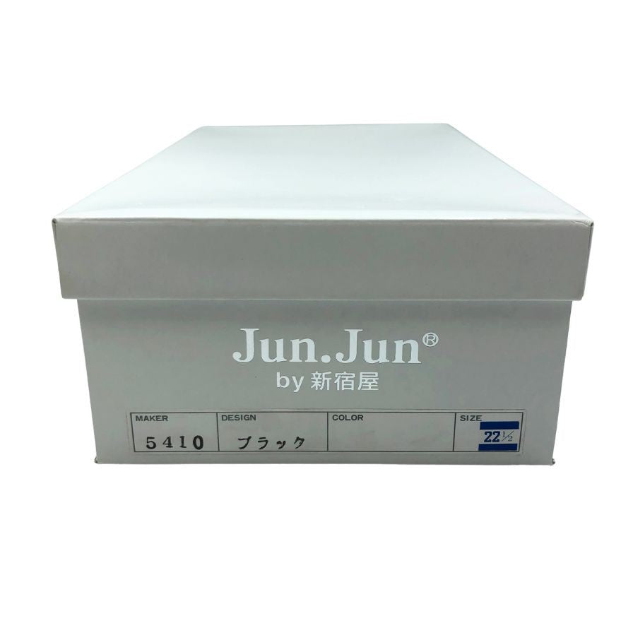 ジュンジュンバイ新宿屋 ハイヒール レザー 5410 ブラック サイズ22.5cm レディース Jun.Jun by shinjukuya 約22.5cm【7-12】