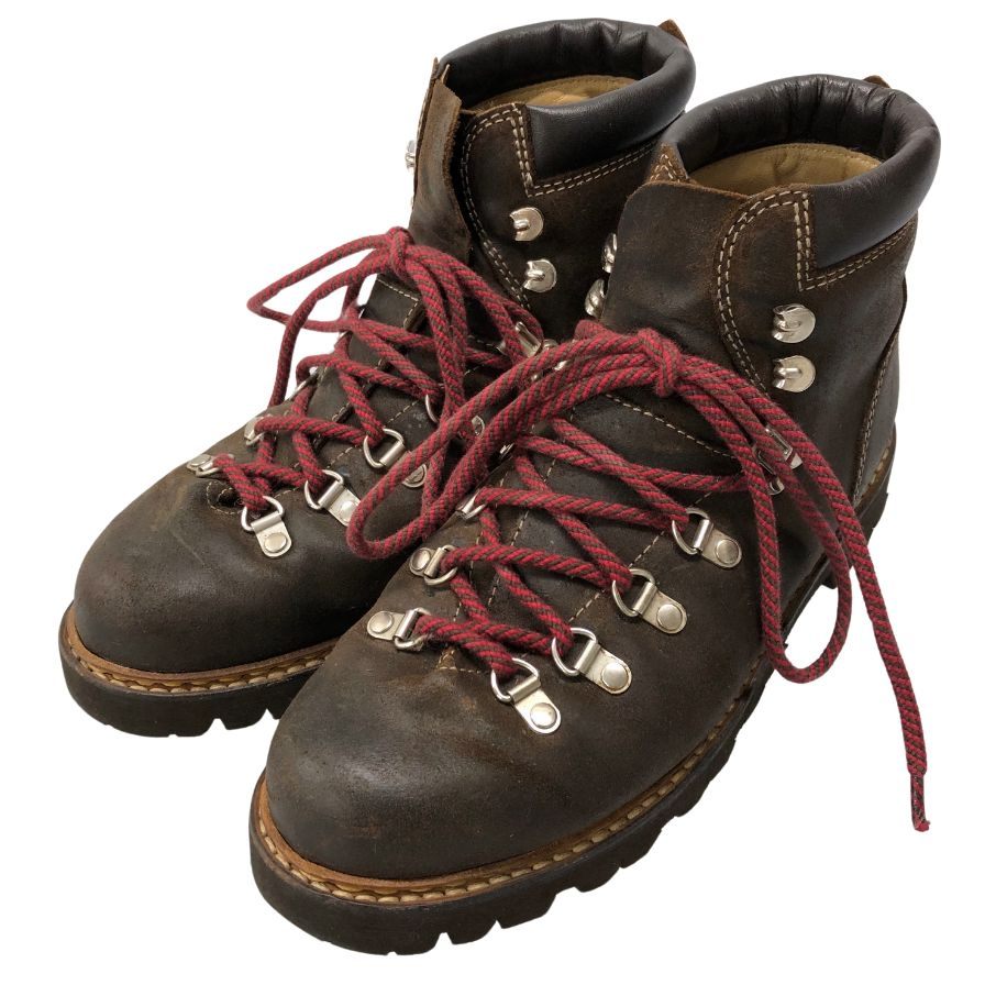 パラブーツ トレッキングブーツ アヴォリアーズ ヌバックレザー サイズ7 メンズ ブラウン PARABOOT 約25.5cm【LA】【中古】