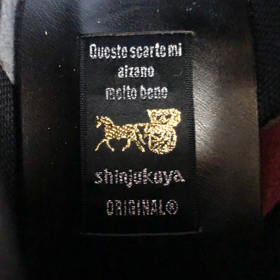 新宿屋 レザーブーツ オーストリッチ 2900-055 レッド 22cm レディース shinjukuya 約22.0cm【7F2-1】