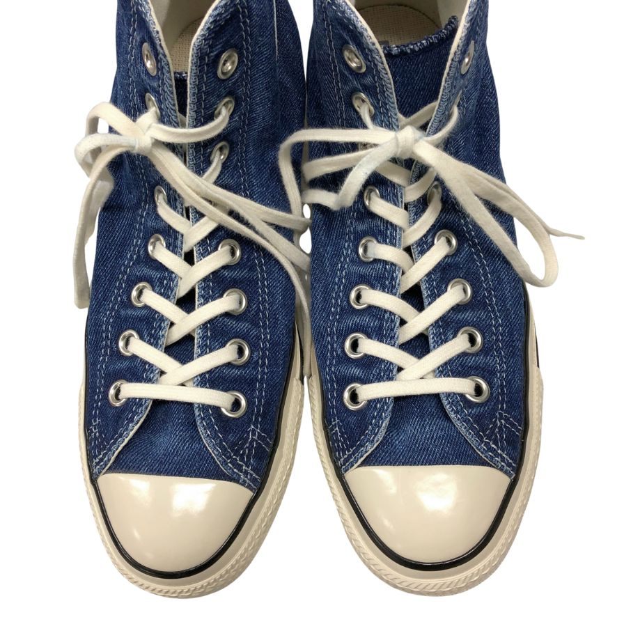 コンバース オールスター ハイカットスニーカー デニム 1SD429 インディゴ メンズ サイズ25.5cm CONVERSE ALLSTAR 約25.5cm【AFD5】
