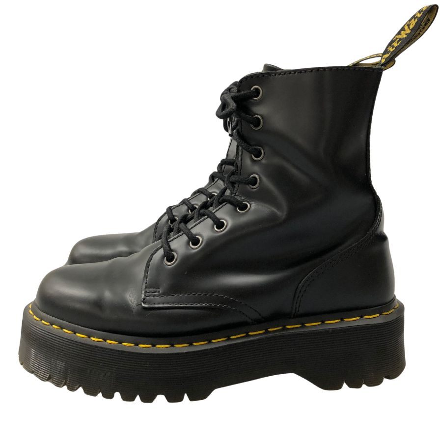 ドクターマーチン レースアップブーツ 8ホール レザー サイズUK6 メンズ ブラック Dr.Martens JADON 約24.5cm【AFC35】