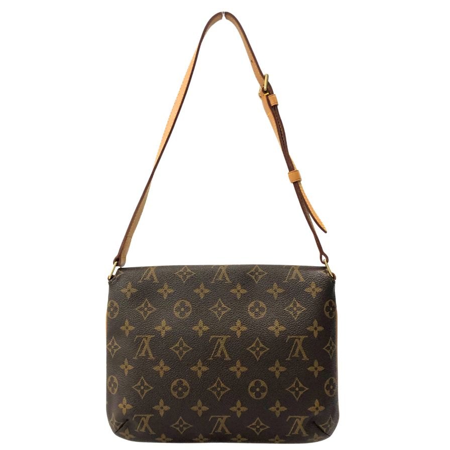 ルイ ヴィトン モノグラム ミュゼットタンゴ ショルダーバッグ レディース ブラウン M51388 LOUIS VUITTON【AFE12】