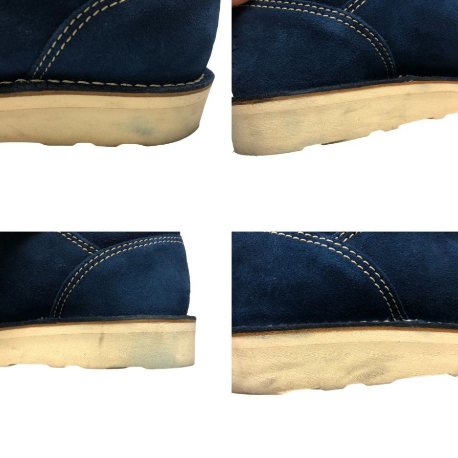 ダナー×THREE WOOD別注 マウンテンリッジ ロー レザーブーツ D4007Z メンズ サイズUS8 ネイビー Danner 約26.0cm【AFD9】