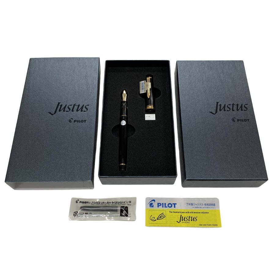 パイロット 万年筆 Justus95 ペン先14K FJ-3MR-NB-F ブラック PILOT【AFI29】