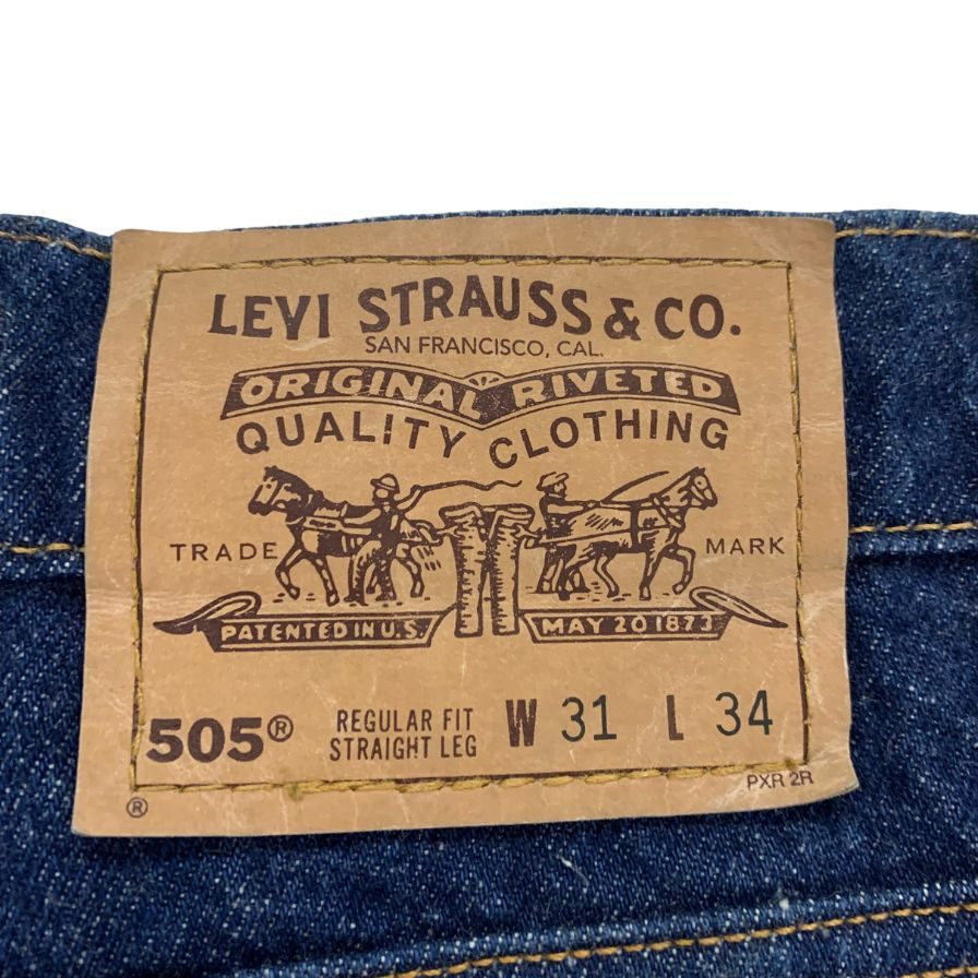 リーバイス デニム 505 94年製 インディゴ メンズ サイズ W31 L34 LEVI’S 【AFB26】