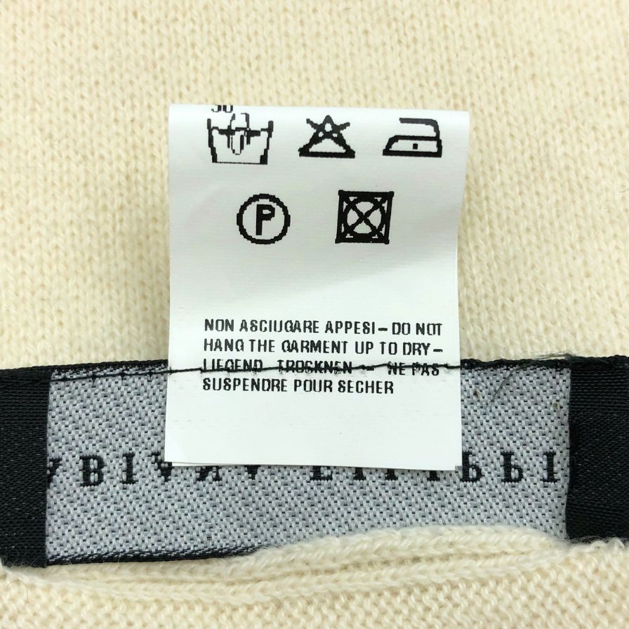 ファビアナ フィリッピ カシミヤ マフラー アイボリー レディース ストール Fabiana Filippi