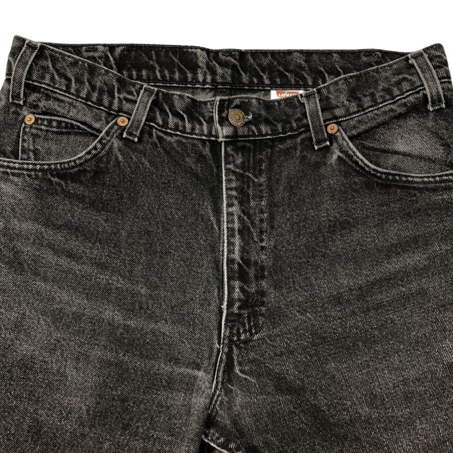 リーバイス デニムパンツ 90年代 505 ヴィンテージ アメリカ製 ブラック メンズ サイズ W32 L36 LEVI’S USA【LA】