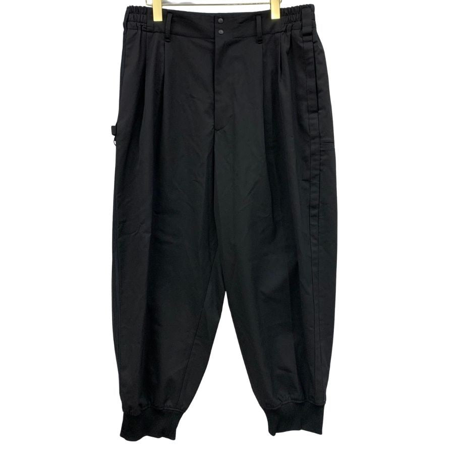 ワイスリー イージーパンツ ウール ポリエステル ポリウレタン サイズM メンズ ブラック Y-3 【AFB39】