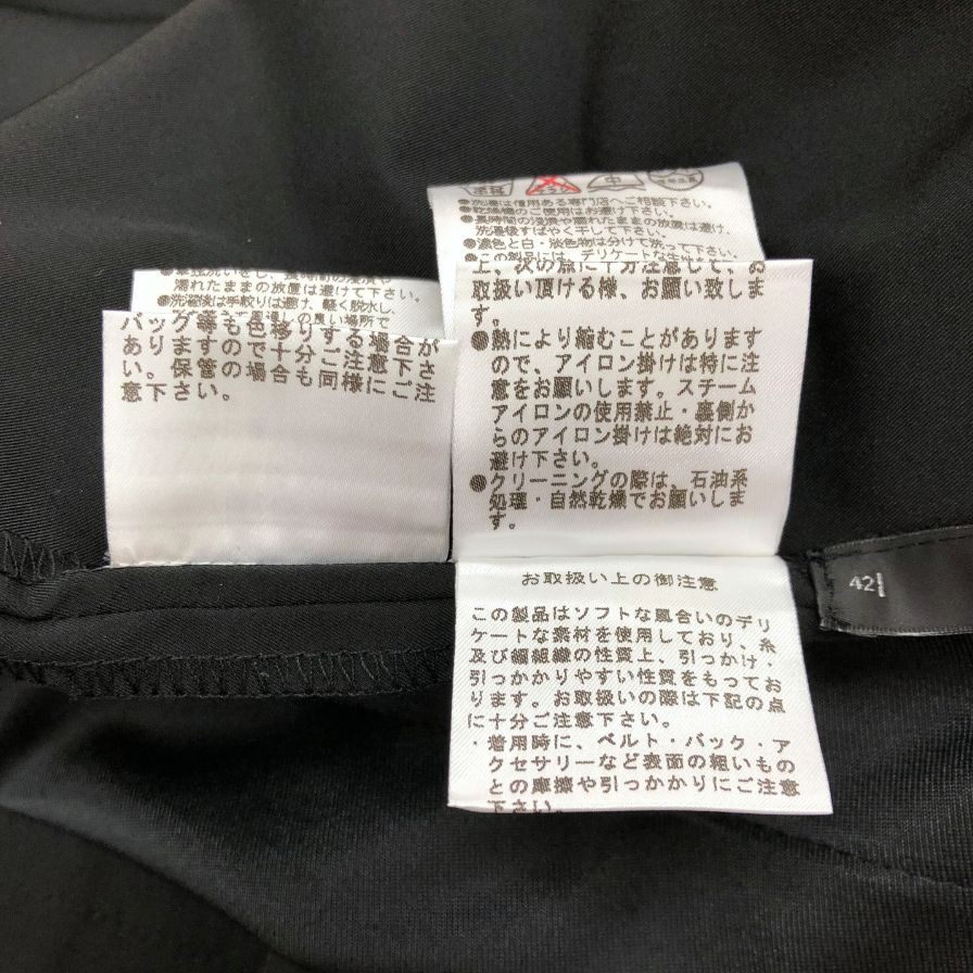 美品◆フォクシー ニューヨーク ワンピース 25153-SPSAZ54 ノースリーブ ブラック レディース サイズ42 FOXEY NEW YORK 【AFB25】