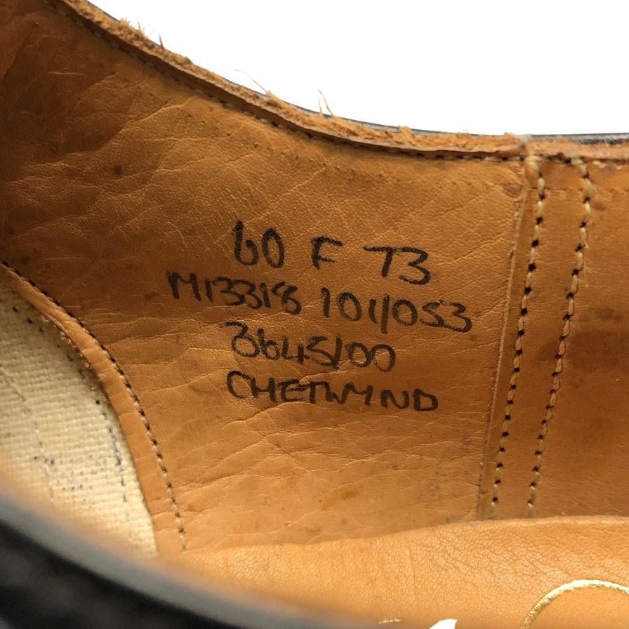 チャーチ レザーシューズ チェットウィンド 3都市 ブラック メンズ サイズ60F Church's Chetwynd ビジネスシューズ 約25.0cm【LA】【中古】