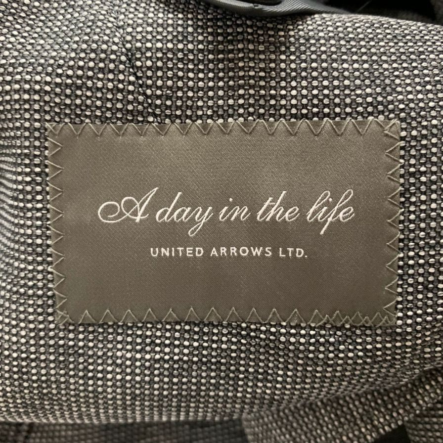 美品◆ユナイテッドアローズ ア デイ イン ザ ライフ ジャケット サイズM グレー メンズ UNITED ARROWS a day in the life 【AFB9】