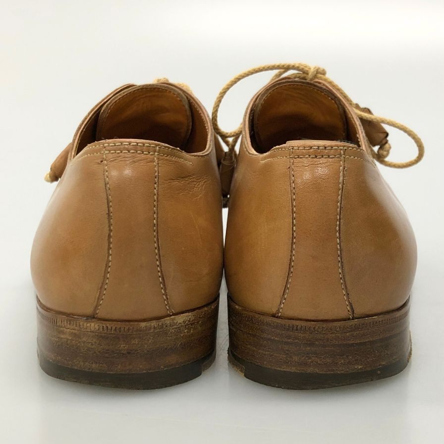 レクレルール グットイヤー プレ―ントゥー メンズ サイズ 7ハーフ ブラウン LECLAIREUR 約25.5cm【AFC31】