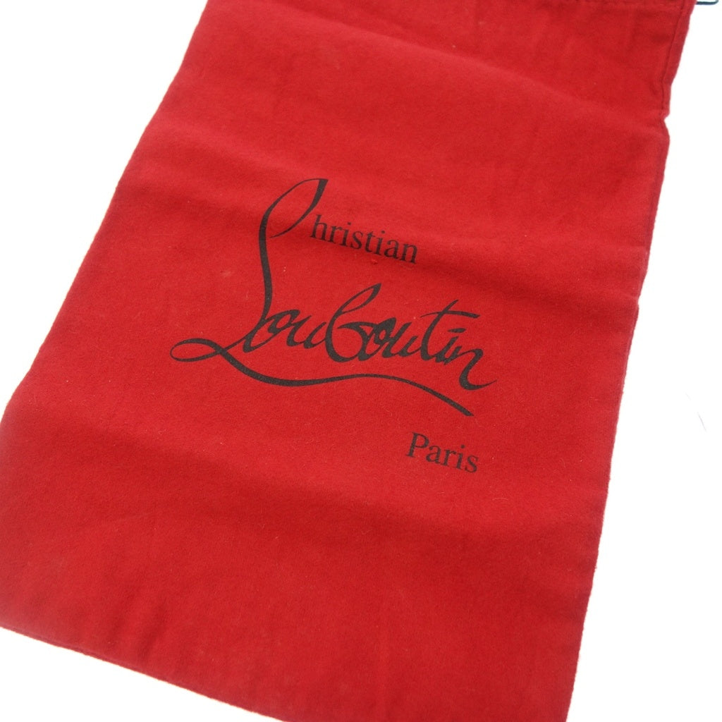 極美品◆クリスチャンルブタン パンプス ハイヒール パテントレザー レディース ブラック サイズ35 Christian Louboutin【AFD9】