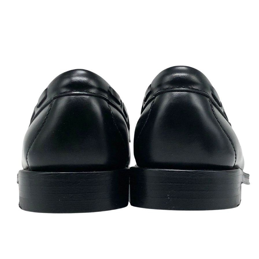 ジーエイチバス ローファー ウィージャンズ ラーキン サイズ6.5 メンズ ブラック G.H.Bass&Co. WEEJUNS LARKIN ローファー 約25.0cm【LA】【中古】