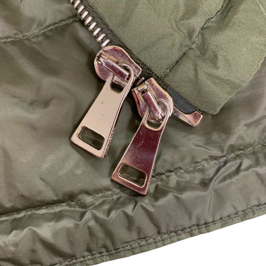 美品◆モンクレール 19SS ダウンコート LUXEMBOURG GIUBBOTTO カーキ レディース サイズ2 MONCLER 【AFA1】