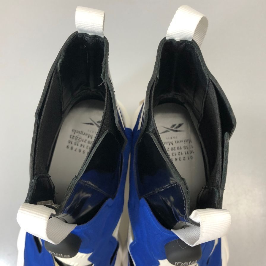 メゾンマルジェラ リーボック スニーカー Tabi Instapump Fury Hi S34WU0023 ブルー系 レディース サイズ39 Maison Margiela Reebok 約25.5cm【AFD7】