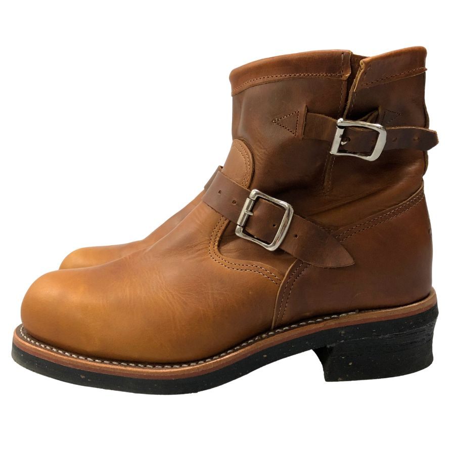 チペワ エンジニアブーツ 1901M12 オリジナル スチールトゥ ブラウン系 メンズ サイズ27.0㎝ CHIPPEWA 約27.0cm【AFD4】