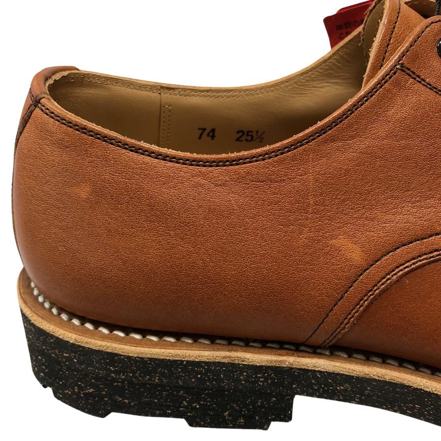 スコッチグレイン レザーシューズ ブリックカジュアル 74 サイズ25.5 ブラウン メンズ SCOTCH GRAIN ビジネスシューズ 約25.5cm【LA】【中古】