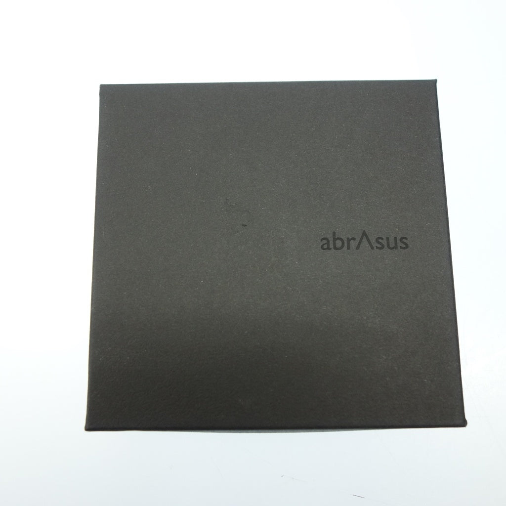 新品同様◆アブラサス 薄い財布 二つ折り ブラウン メンズ 箱付き abrAsus【AFI18】