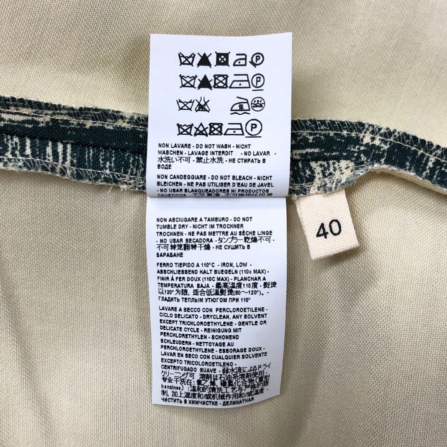 極美品◆マルニ ノースリーブ ワンピース 総柄 ポルトガル製 レディース サイズ40 グリーン MARNI 【AFB24】