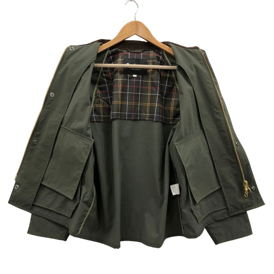 極美品◆バブアー ジャーナルスタンダード ブルゾン スペイ メンズ Mサイズ カーキ BARBOUR JOURNAL STANDARD SPEY 【AFB47】