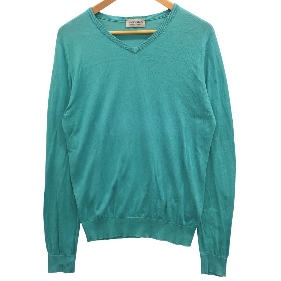 美品◇ジョンスメドレー ニット ロングスリーブニット Vネック