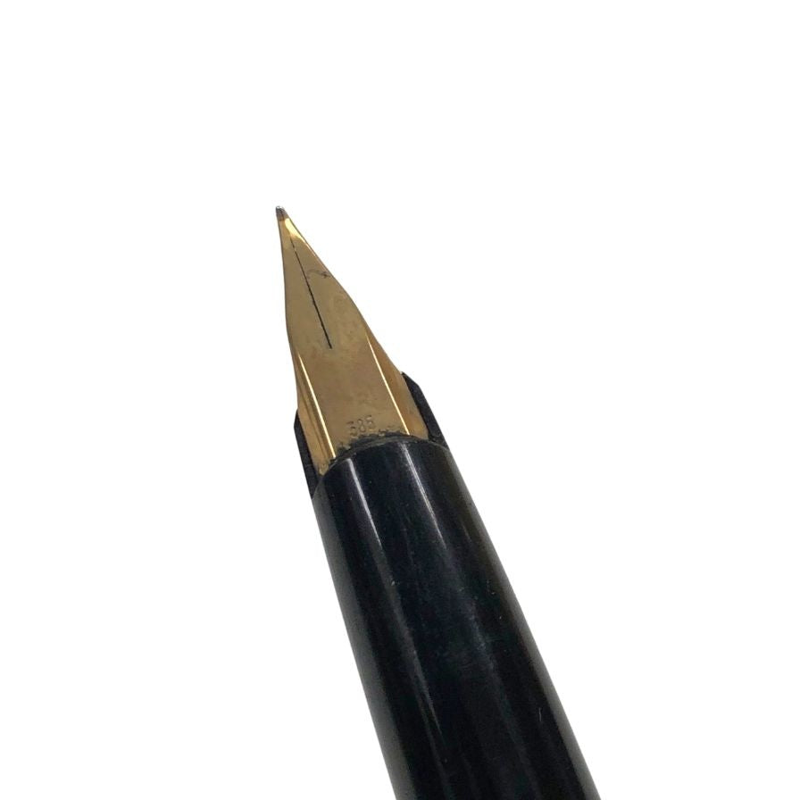 モンブラン 万年筆 320 ペン先585 ブラック ゴールド MONTBLANC【AFB54】