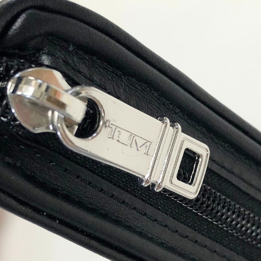 トゥミ 長財布 ラウンドファスナー ナイロン×レザー ブラック メンズ TUMI【AFI7】