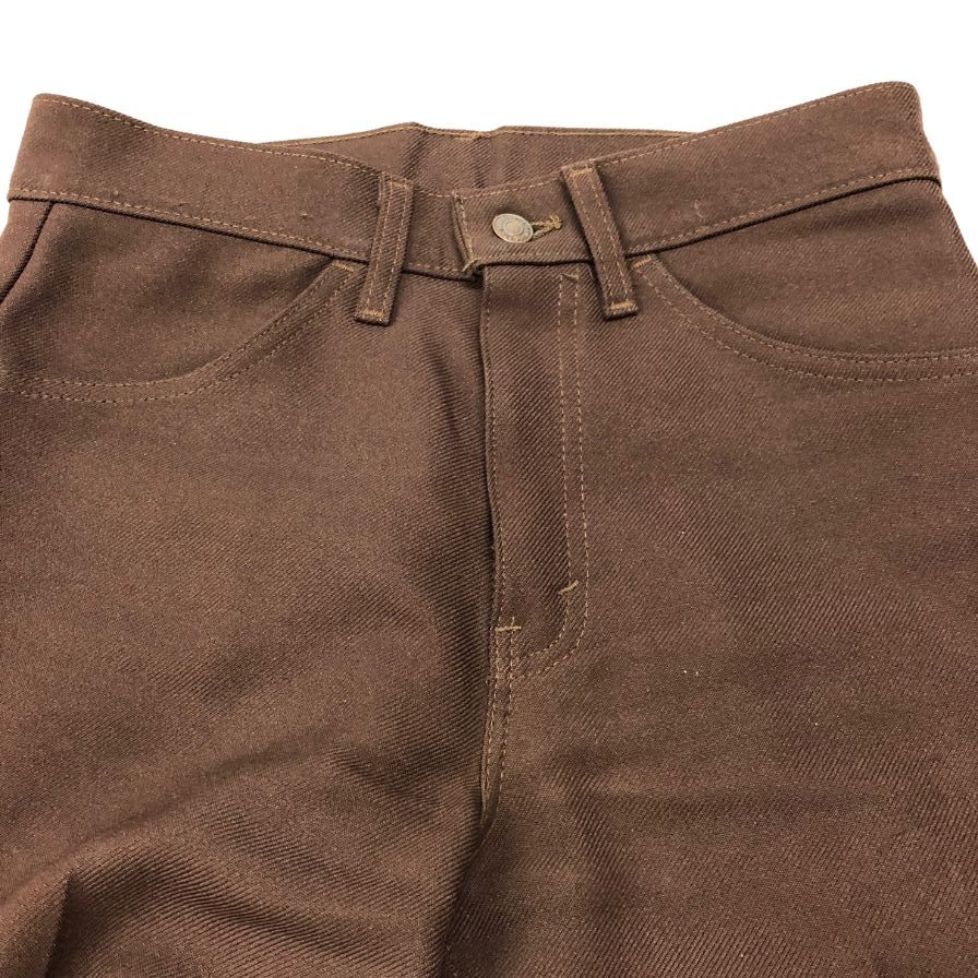 リーバイス スタープレスト ブーツカット フレアパンツ スリット 黒金タブ ブラウン メンズ W29 L32 LEVI’S 【AFB1】