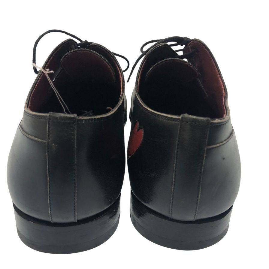 マグナーニ レザーシューズ 2アイレット カジノコレクション サイズ40 ブラック MAGNANNI 約24.5cm【AFC34】