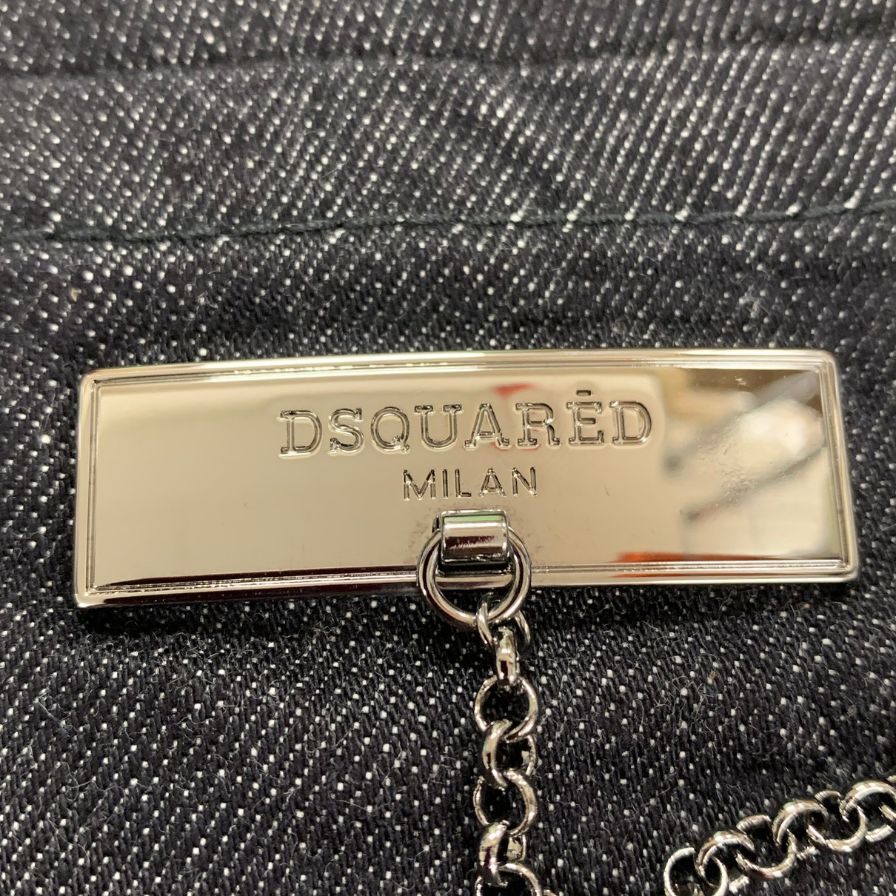 ディースクエアード デニムパンツ S73LA0068 コットン ポリウレタン サイズ38 レディース ブラック DSQUARED2 【AFB17】
