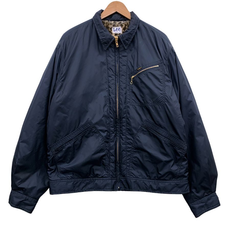 極美品◆ワコマリア×リー 24AW 91-Bジャケット ナイロン ネイビー メンズ サイズXL 24FW-WMO-LE01 WACKO MARIA×LEE 【AFA8】