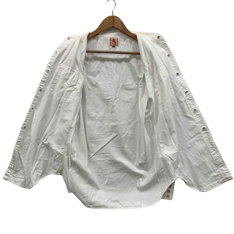 中古◆ブライスランズ ウエスタンシャツ サイズ42 ホワイト Bryceland's 【AFB37】