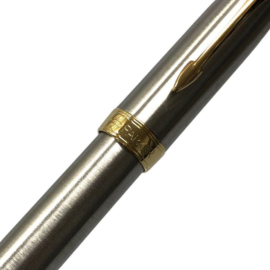 パーカー 万年筆 ソネット スチール CT シルバー ゴールド F字 PARKER SONNET【AFI18】