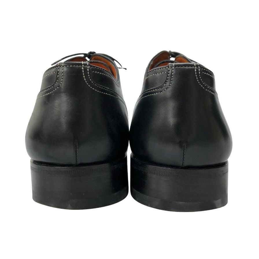 サントーニ レザーシューズ ストレートチップ 8136 ブラック サイズUK8 Santoni 約26.5cm【AFC41】