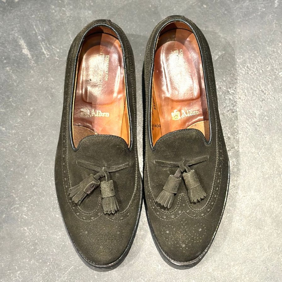 オールデン タッセルローファー ユナイテッドアローズ別注 39037 サイズUS8.5 ALDEN ローファー 約26.5cm【LA】【中古】