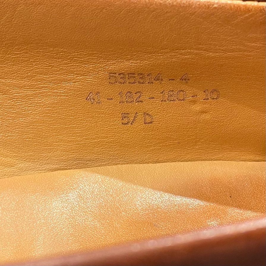 ジェイエムウエストン シグニチャーローファー180 タンブラウン ボックスカーフ メンズ サイズUK5.5D J.M.WESTON ローファー 約24.0cm【LA】【中古】