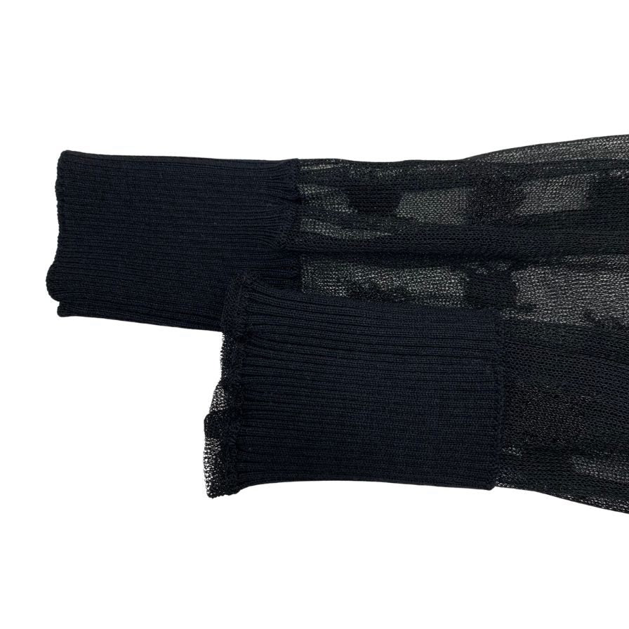 美品◆アレキサンダーマックイーン カーディガン レース切り替え レディース サイズXXS Alexander McQueen 【AFB36】