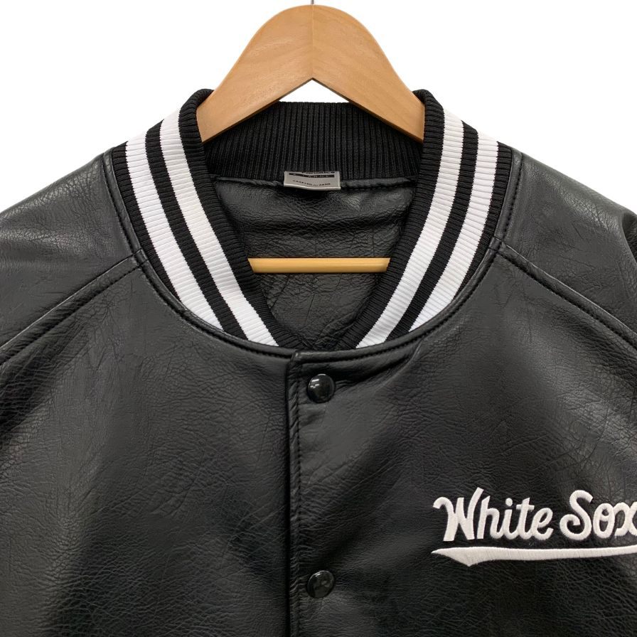 新品同様◆ファナティクス ホワイトソックス スタジャン ブラック XL Fanatics White Sox 【AFA19】