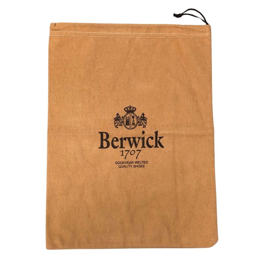 バーウィック コインローファー 5293 ボックスカーフ ブラウン メンズ サイズ25 Berwick 約25.0cm【AFD7】