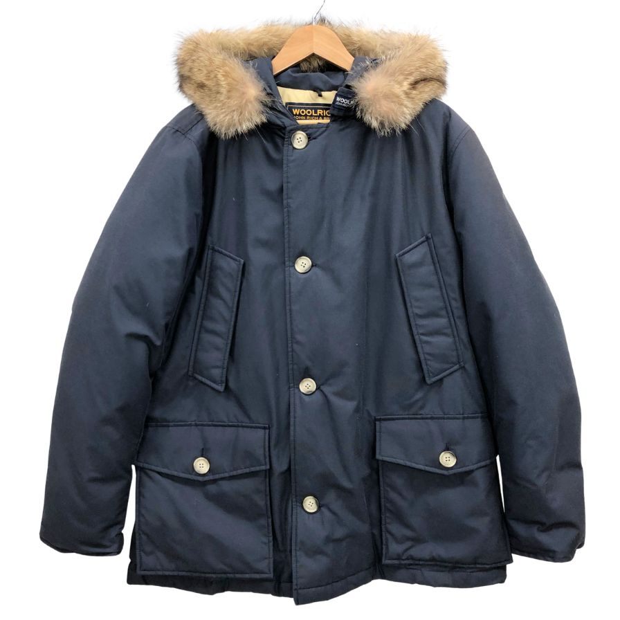 WOOLRICH ウールリッチ／ダウンジャケット コヨーテファー ネイビー 中古◇ウールリッチ ダウンジャケット アークティックパーカー