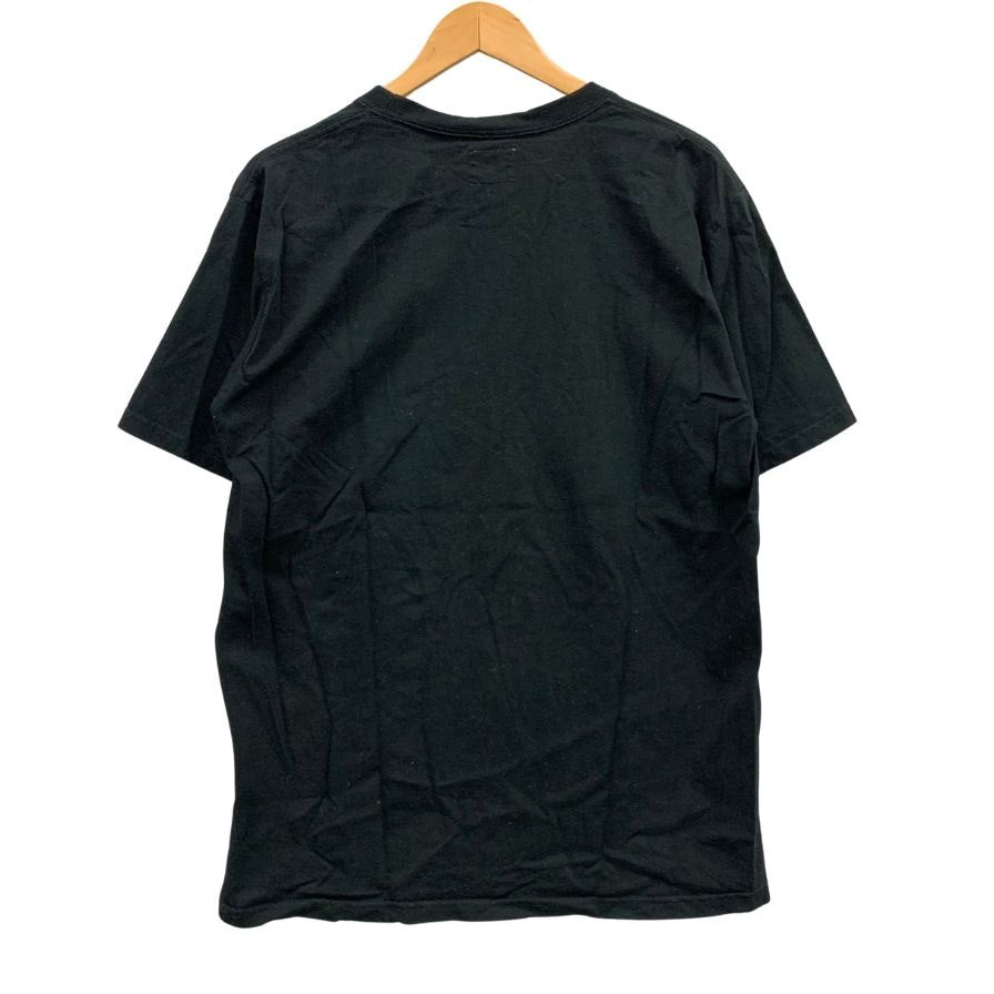 中古◆ワコマリア Tシャツ USA コットン 無地 メンズ サイズL ブラック WACKO MARIA 【AFB44】