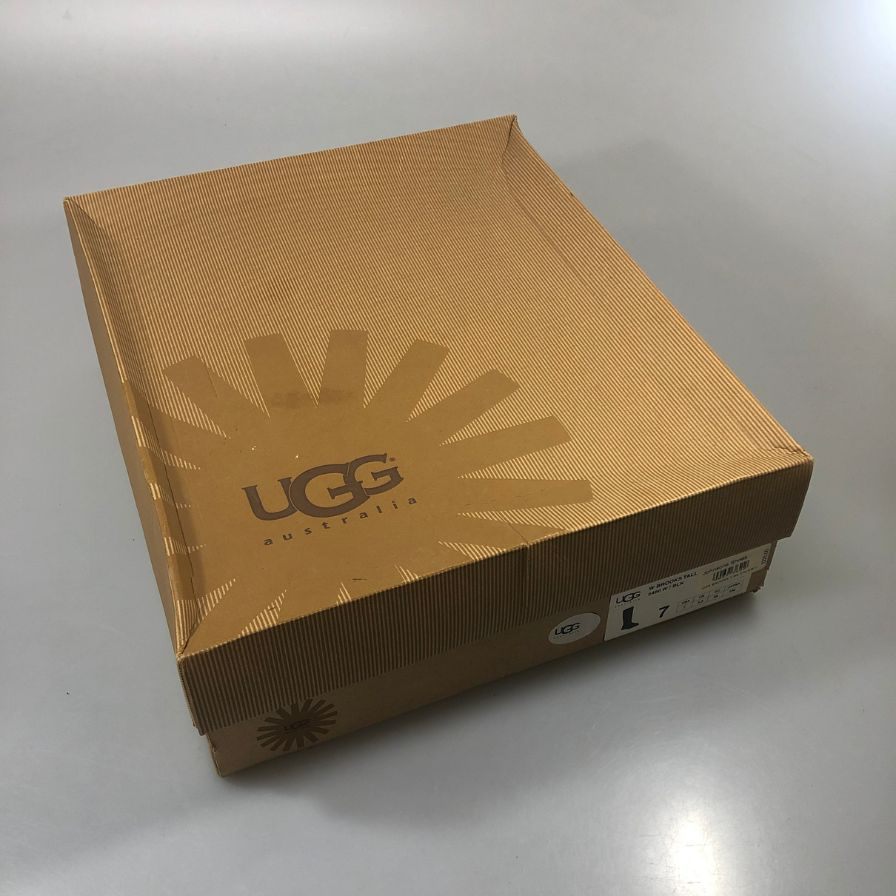 UGG ロングブーツ ブラック サイズ7 レディース UGG 約24.0cm【AFD15-2】