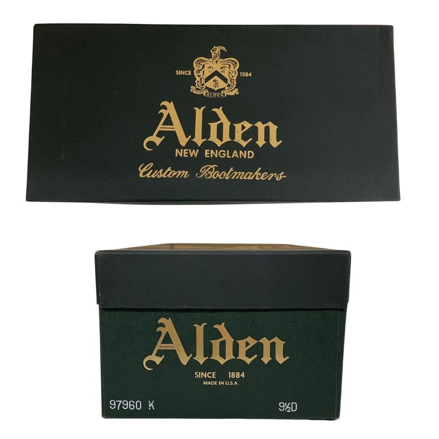 オールデン ビームス 別注 97960K ウィングチップ スウェード ブラウン サイズ9.5D ALDEN スエードシューズ 約27.5cm【LA】【中古】