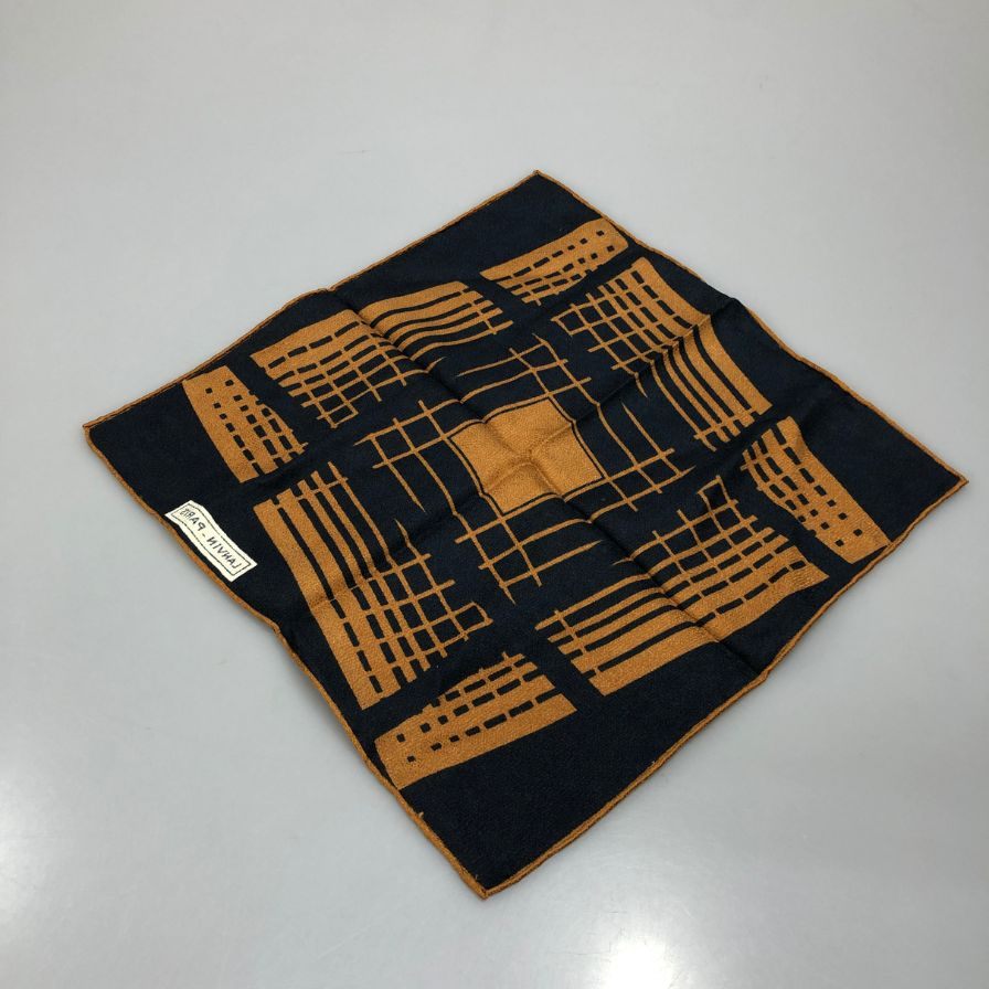 ポケットチーフ&スカーフ 8点セット 総柄 シルク等 LANVIN manoliva BREURE ノーブランド