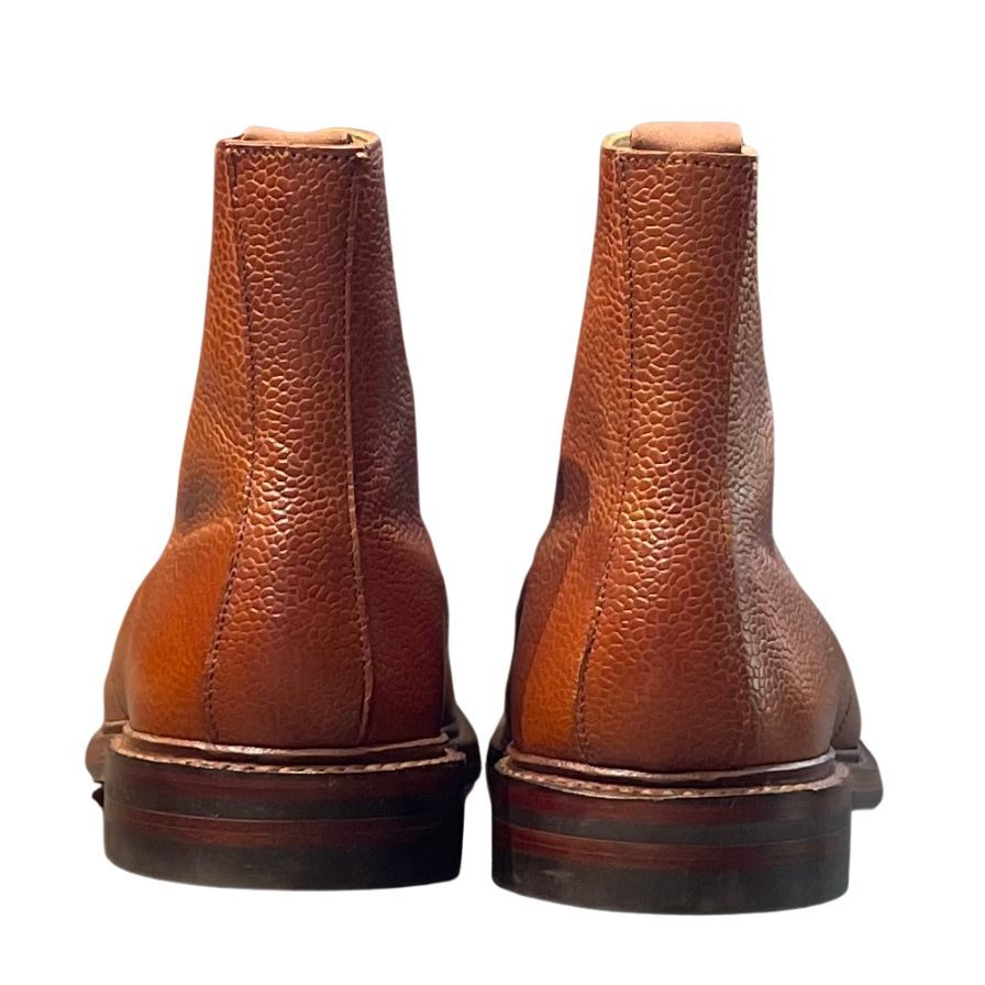 クロケット&ジョーンズ カントリーブーツ コニストン2 グレインレザー ブラウン メンズ サイズUK6E CROCKETT&JONES CONISTON2 ビジネスシューズ 約25.0cm【LA】【中古】