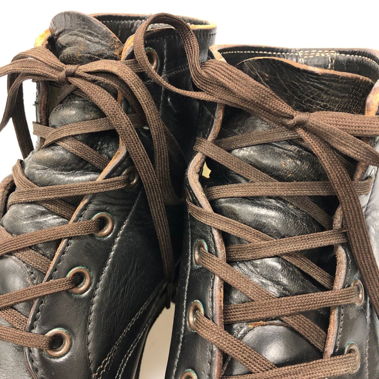 ホワイツブーツ ワークブーツ レースアップ レザー 0910 ブラック メンズ サイズ9E WHITE`S BOOTS 約27.0cm【AFC46】